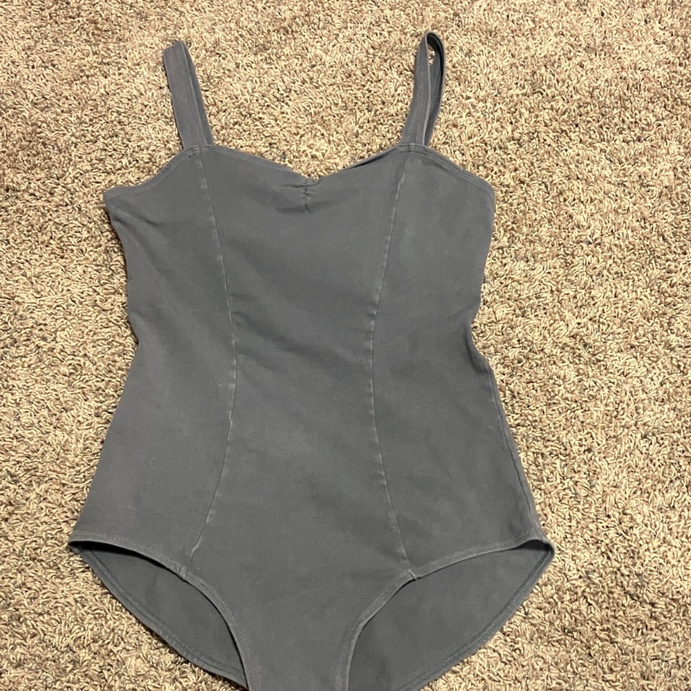 Gray Dance Leotard